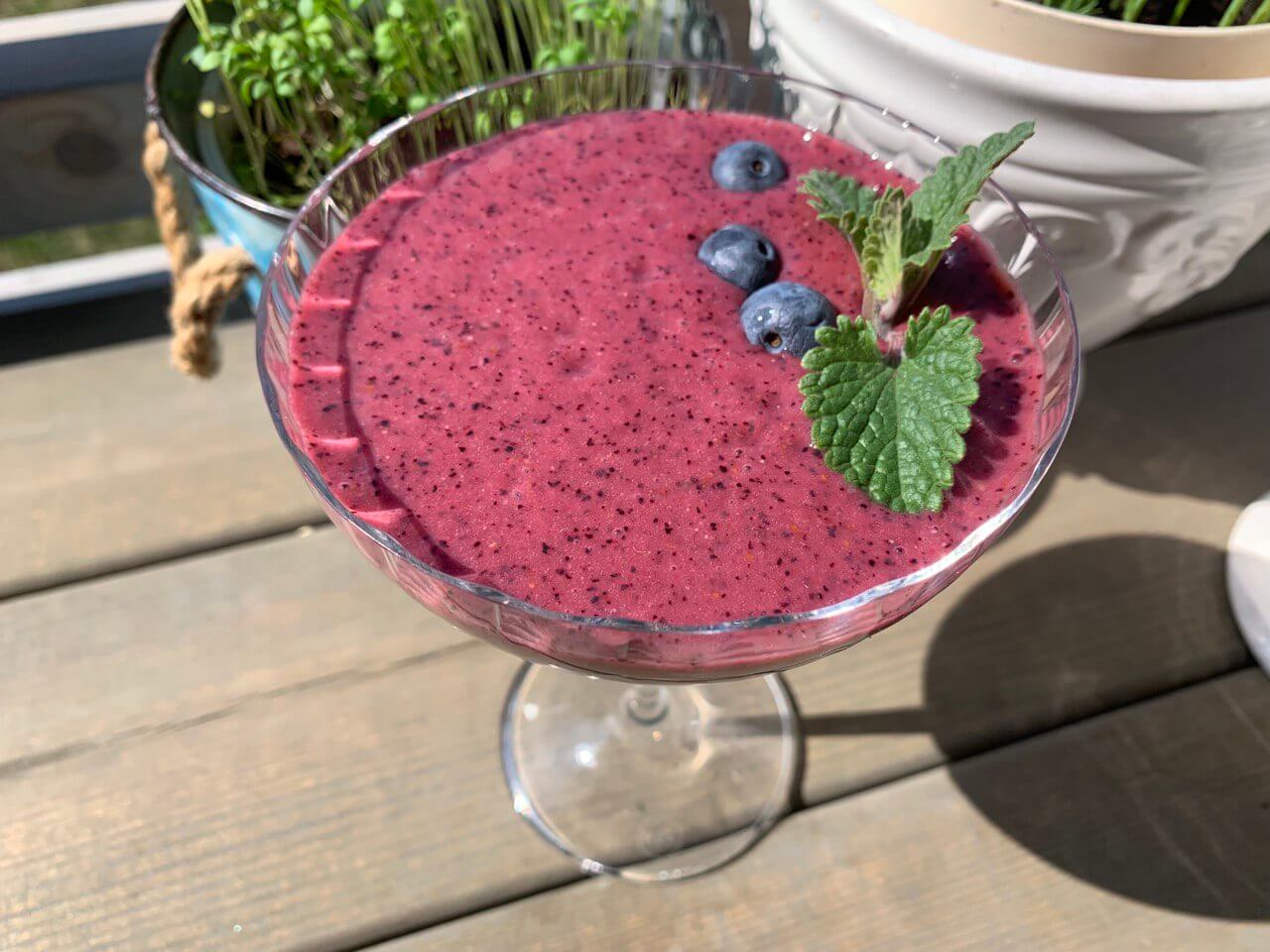 blueberry bliss smoothie